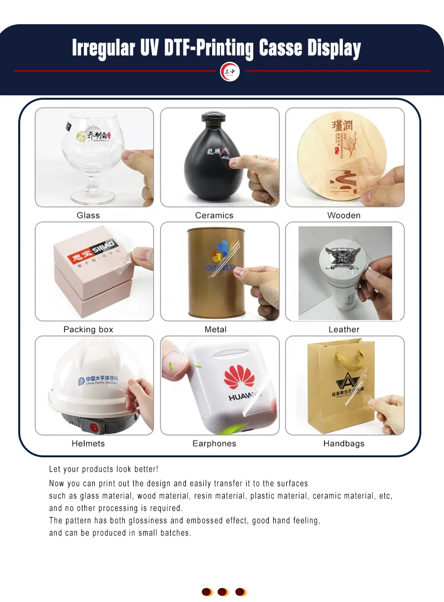 DOMSEM Roll to Roll UV DTF Film Sticker Printing Machine All in One UV DTF Printer