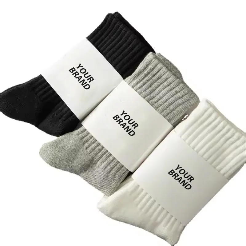 Unisex Eco Friendly Sustainable Custom Organic Cotton Socks