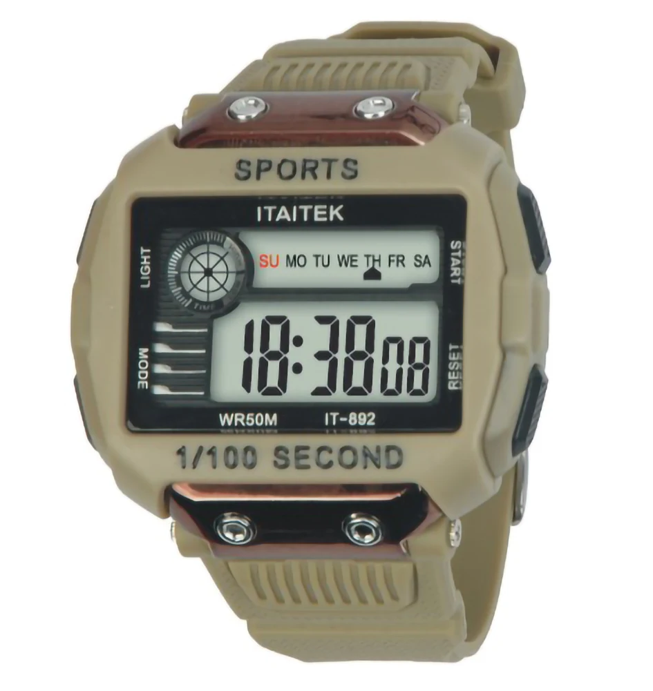 Factory Custom High Quality Design Men Digital Hand Watches Price