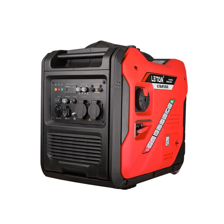 High Quality Portable Power Generator Inverter Gasoline 5kW 230V Gasoline Generator Motor for Outdoor Camping