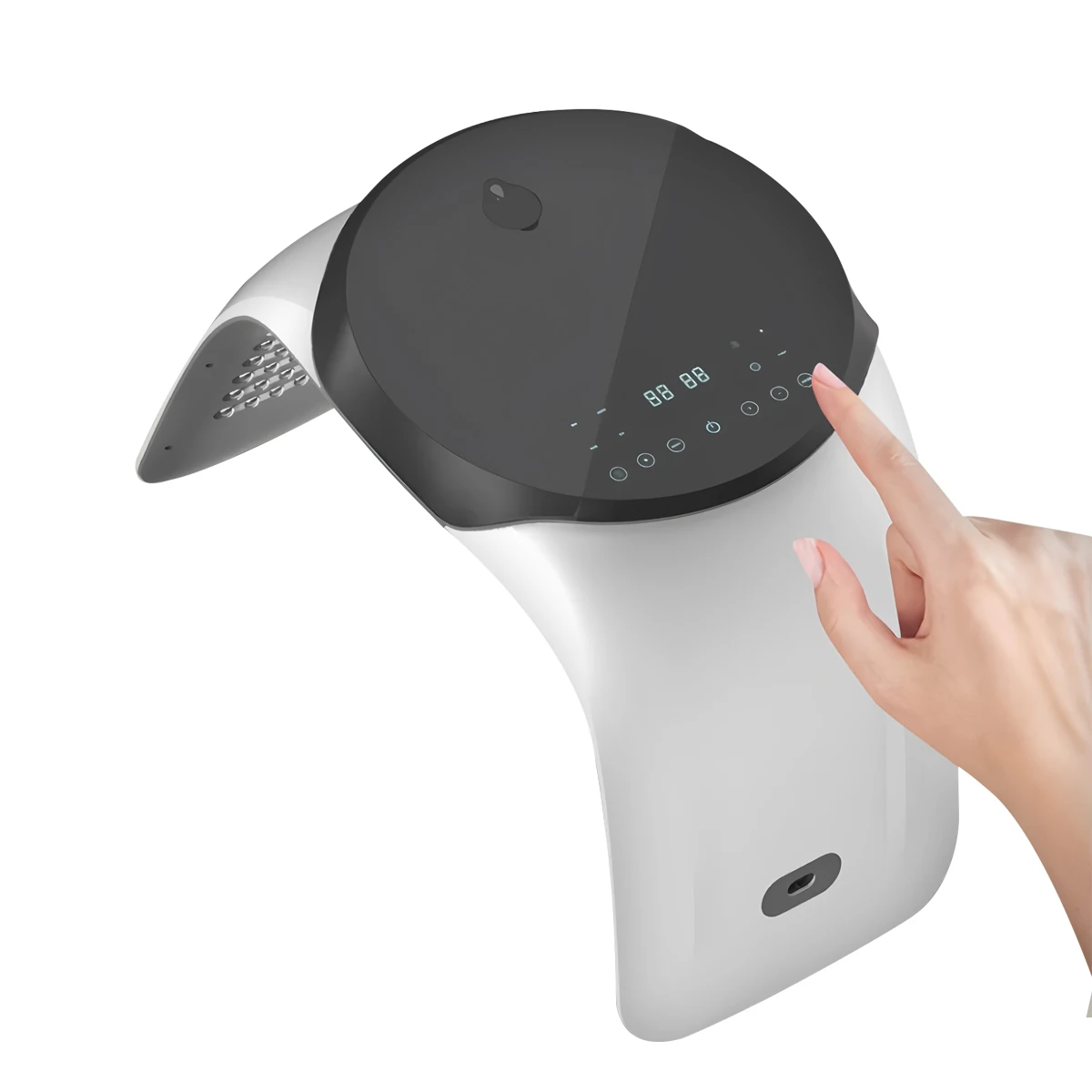Salon Exclusive Desktop Facial Care Steam Machine Cold Hot Spray Promote Skin Vitality Improve Pores ABS Material for Face Care