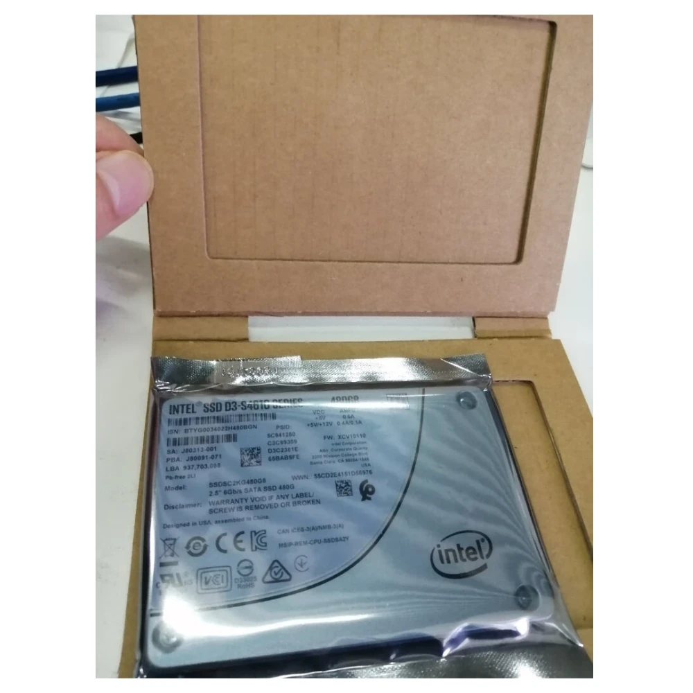 Intel SSD D3-S4610 Series 240GB SATA 6Gb/s 2.5-Inch SFF Enterprise