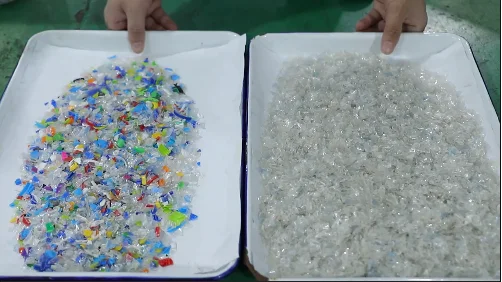 Black Plastic Flakes Color Sorting Machine Intelligent CCD Color Sorter  High Efficiency  Color Separation Machine for PVC