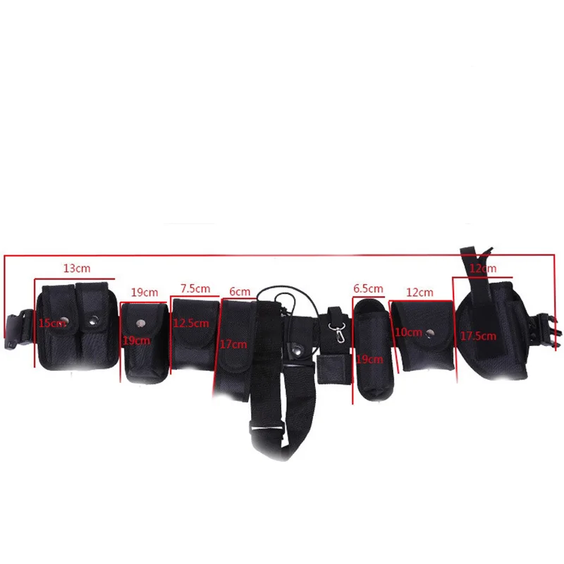 Training Multi Functional Patrol Duty Belt Outdoor Multi-purpose CS Canvas Load Oxford Wear-resistant Belt