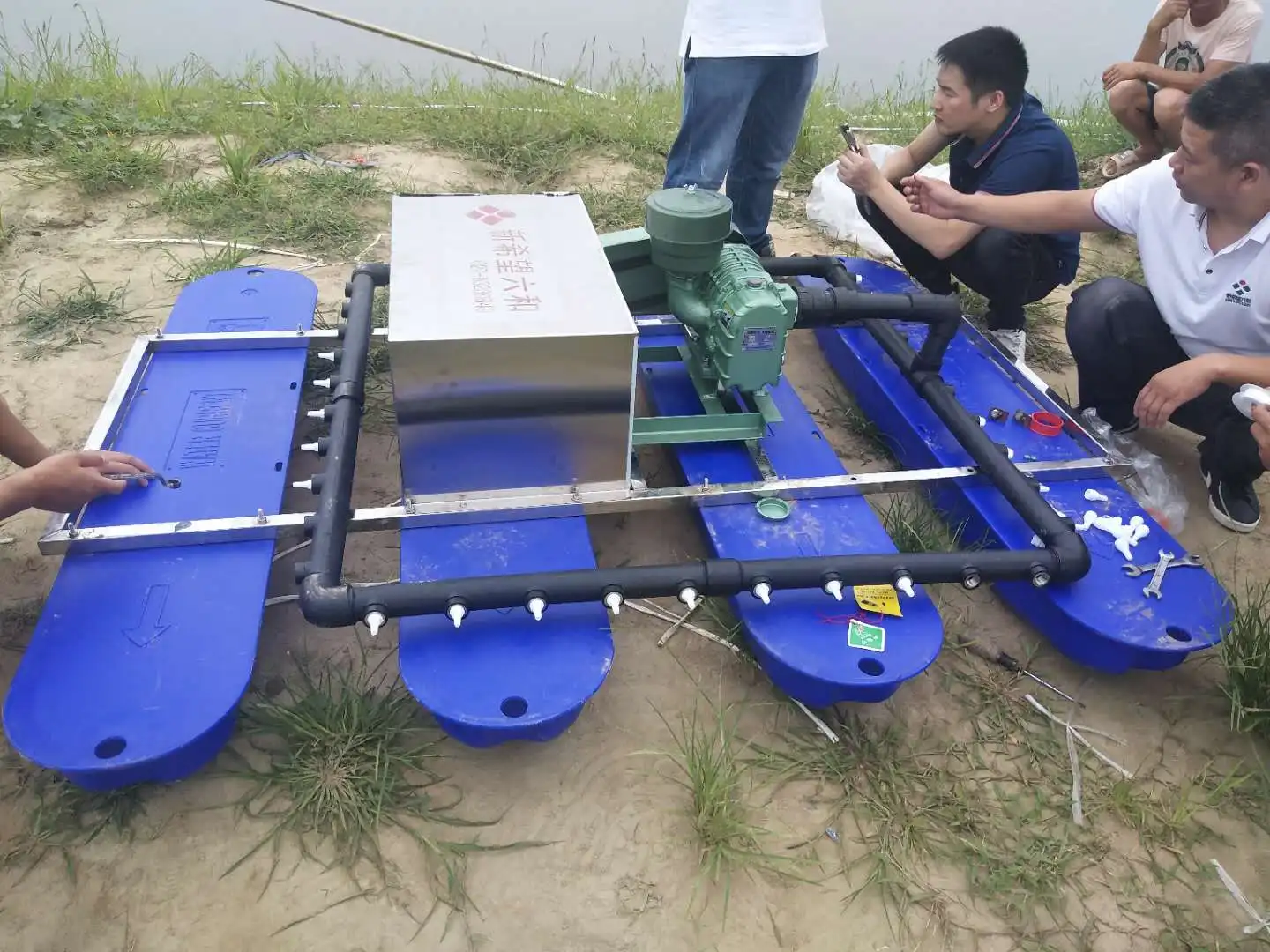 Aquaculture Automatic Feeding Machine For Fish And Shrimp Pond - Buy ...