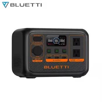 For BLUETTI Lightweight 4kg Portable Power Station Lithium Ion Battery MPPT Compact Solar Panels Charger for Hiking Backpacking