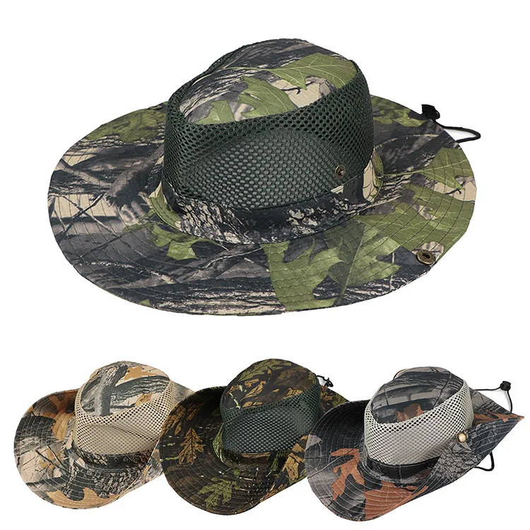 Topi Bucket Kamuflase Topi Nelayan Camo 