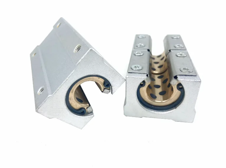SBR Series Graphite Ball Bearings Linear Motion Shaft Rail Slide Block Transmission Slide Block Sleeve Bearing