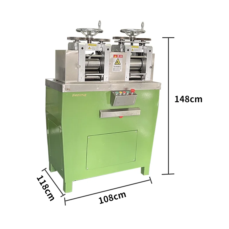 Heavy Duty Precision Sheet Rolling Mill Machine For Gold Silver Copper