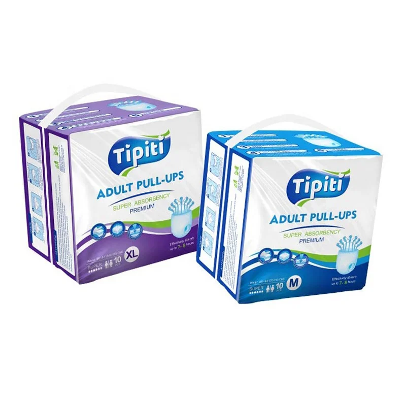 Free Sample Ultra Thick Elderly Incontinence Adult Training Pants Diaper Custom Cheap for Adults and adult diapers wholesale