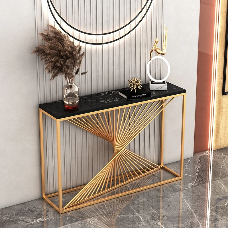 Luxury Modern Designs Console Table Mirror Marble Console Table Living ...