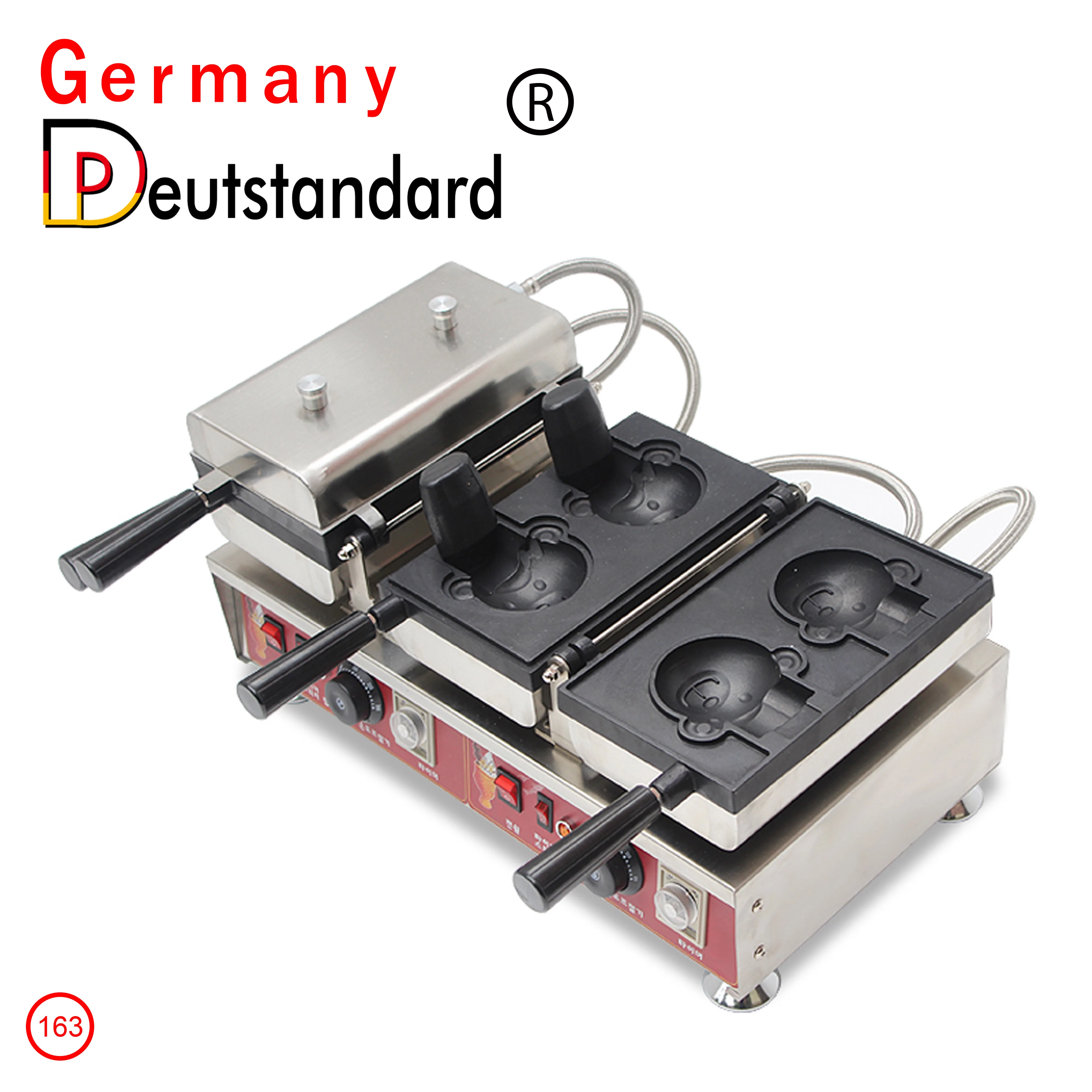 たい焼きアイスクリームクマ型コーンメーカー製造機開口部| Alibaba.com