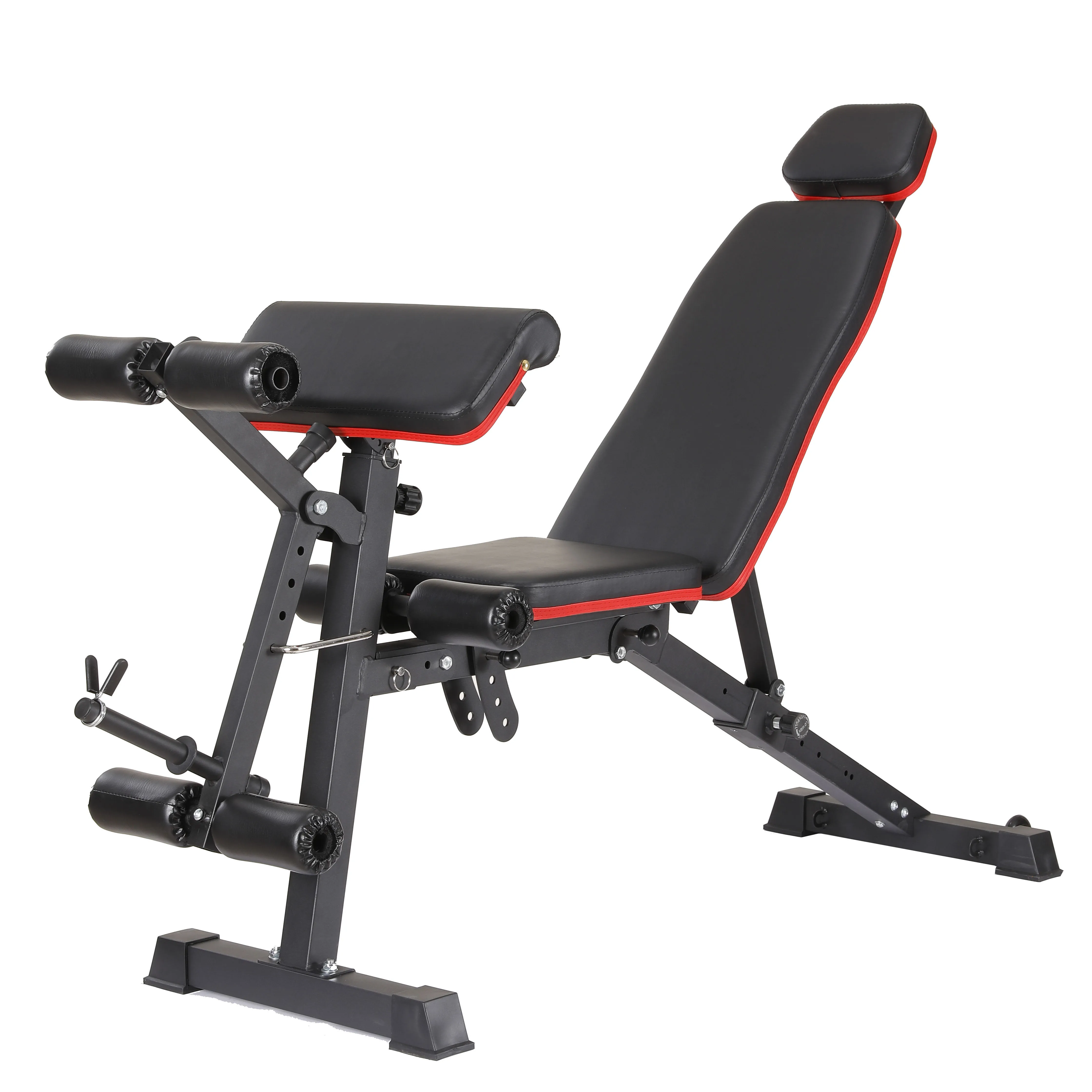 Custom Bench Steel Gym Exercise Foldable Adjustable Weight Incline Decline Dumbbell Bench for Training