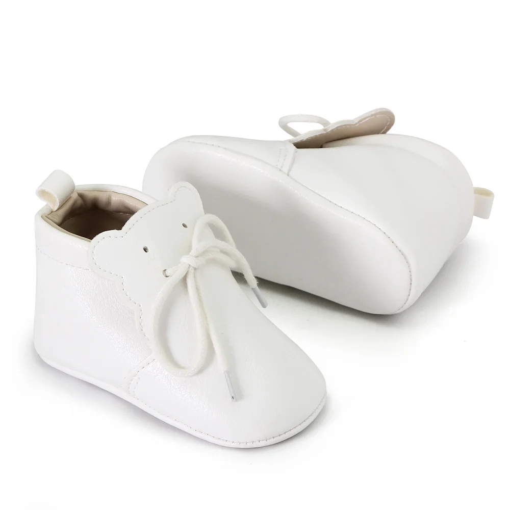 Baby Boys Girls PU Leather Light Waterproof Anti-Slip Sneakers Soft Ankle Boots Toddler Chelsea Shoes factory