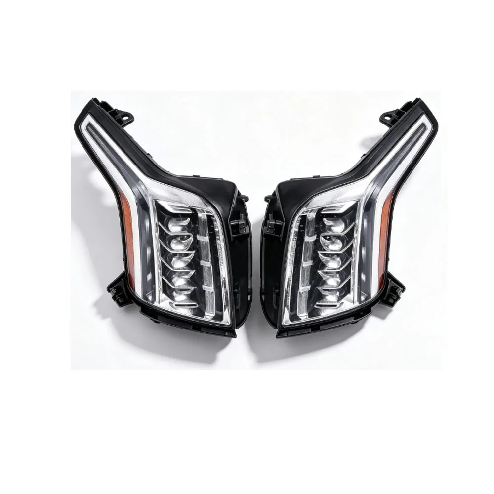 Conjunto de faros OEM KEBEL para Cadillac Escalade 2015-2020, lado del conductor y del pasajero, repuesto con ajuste directo, calidad premium