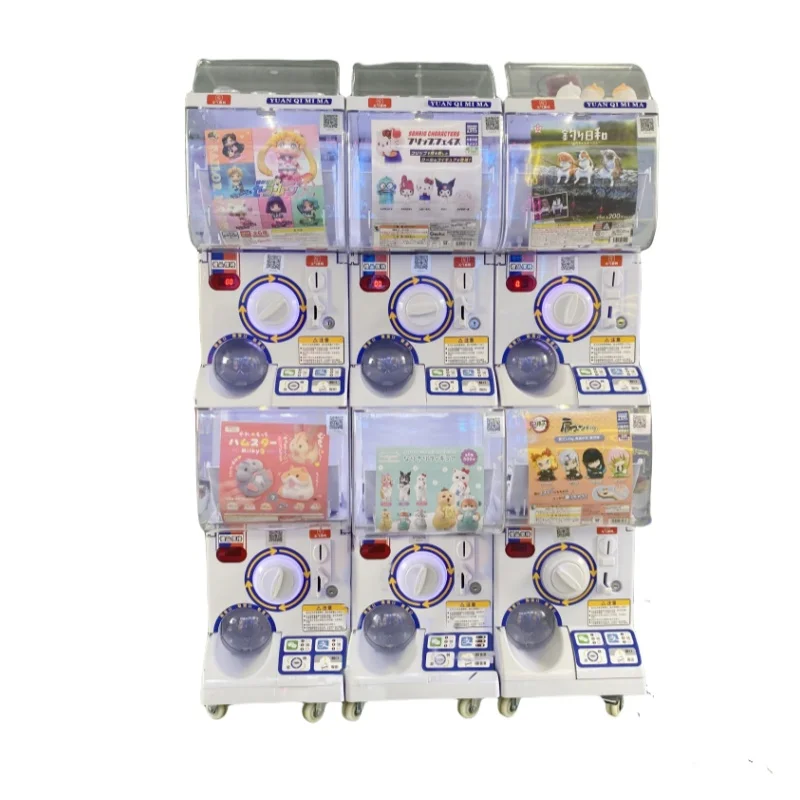 バチカンマスコット 2セット(8個) Japanese Two Layer Coin Operated Gachapon Gacha Machine