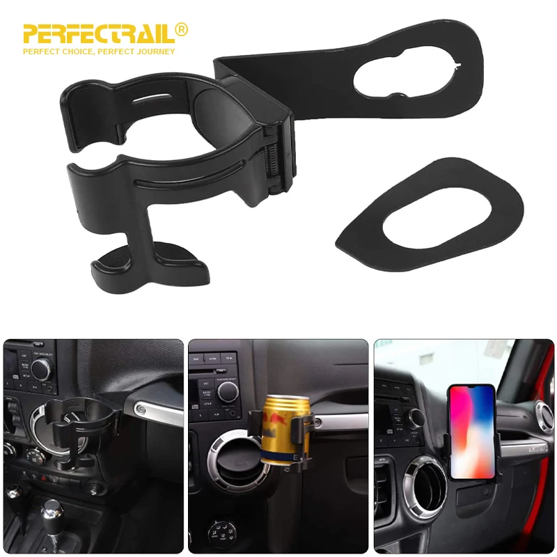 Идеальный 2 в 1 Многофункциональный держатель для стакана напитков Jeep Wrangler JK