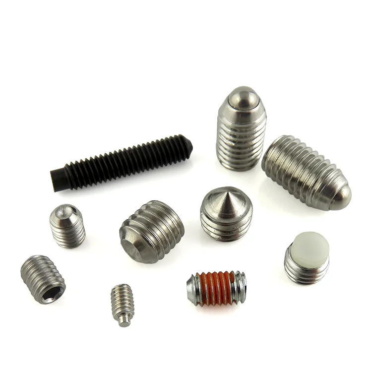 Factory Fastener Customized Threaded Spring Plunger Ball Point Set