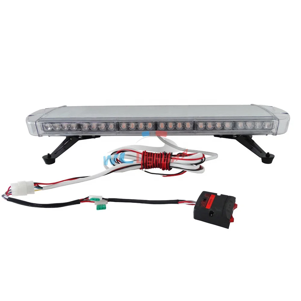 
12 В 24 В Автомобильная полицейская аварийная светодиодная Стробоскопическая световая балка светодиодная мигающая сигнальная верхняя световая балка на крышу контроллер Digitao световая балка скорой помощи 