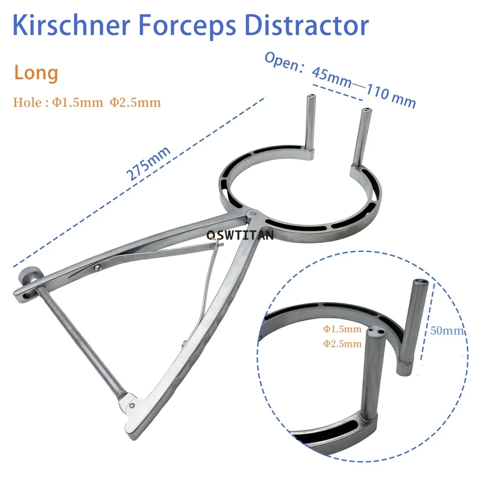 Kirschner wire distraction Forceps