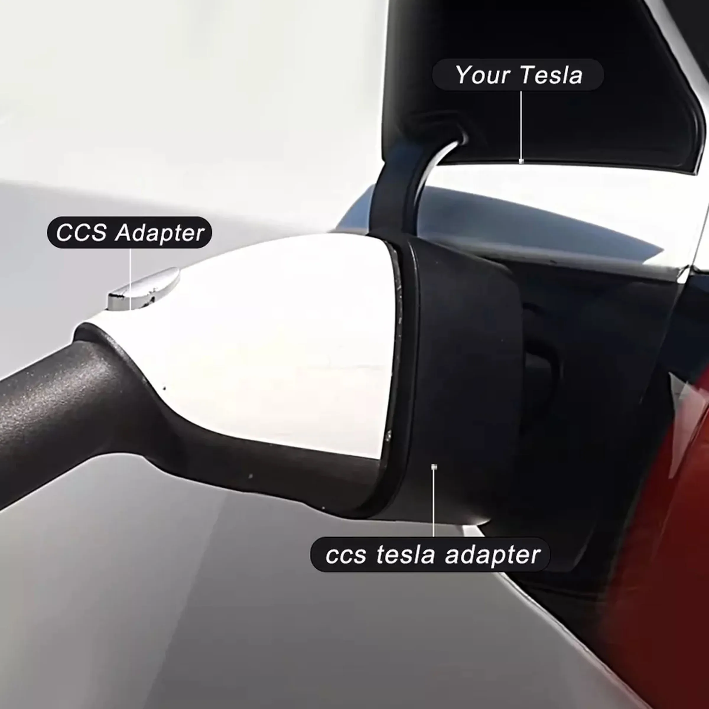 EVbase Factory Direct Ccs to tesla Adapter 250KW Ccs 1 Combo 1 to Tesla CCS Charger Adapter for Tesla Owner Fast Charging