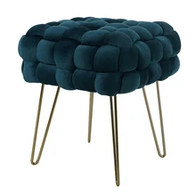 Modern Style Living Room Colorful Ottoman Stool Sets for Bedroom/Living Room