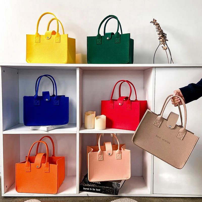 2023 New Women Ladies Gift Bags For Bridesmaids Bridal Party Minimalist