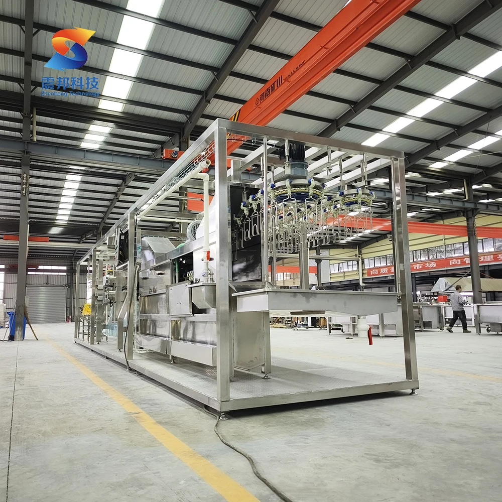 Self-Contained Slaughter Line Mobile Meat Processing Plant Portable Chicken Processing