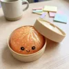 Golden powder smiling face orange steamer basket-85 cm