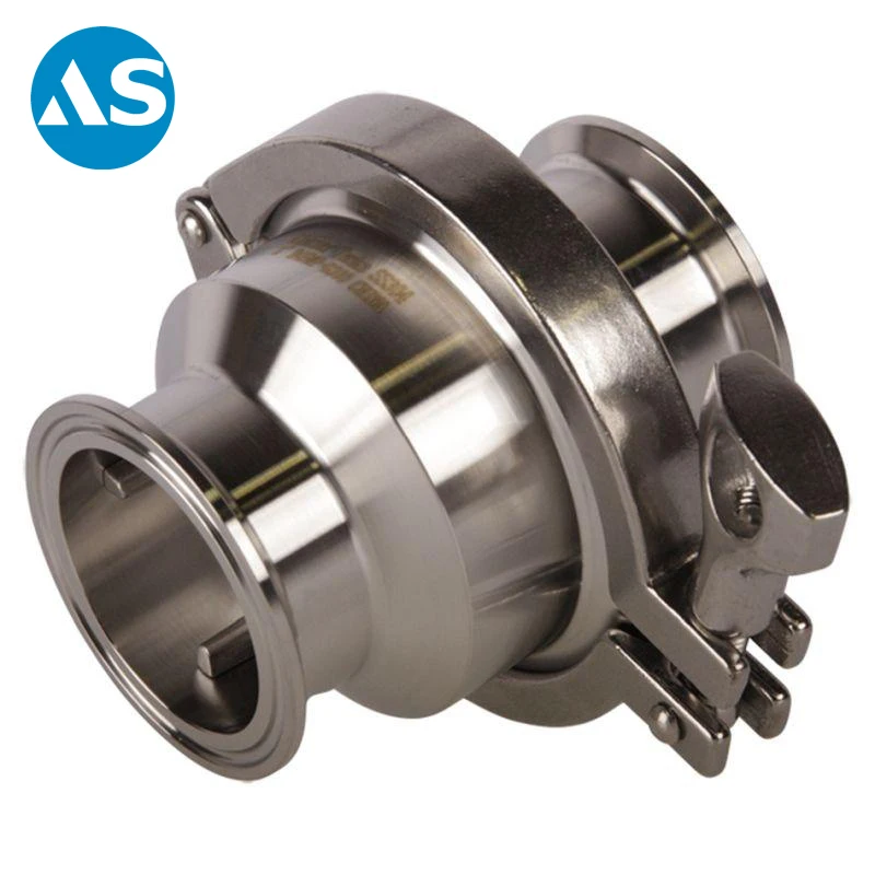 Sanitary stainless steel SS316L check valve