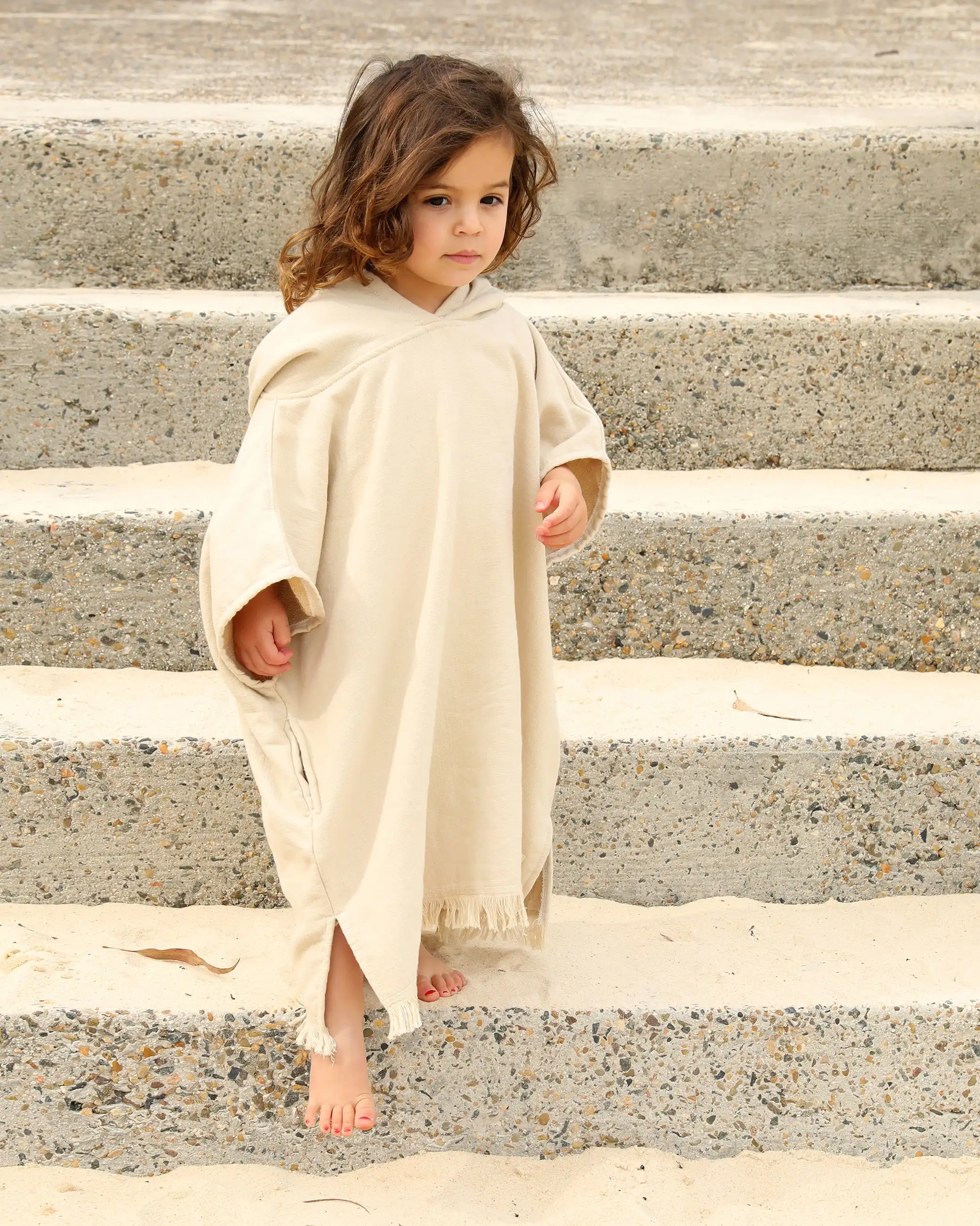 Hot Selling Comfortable Small Size Towel Poncho Surfer Poncho Kids Poncho Towel details