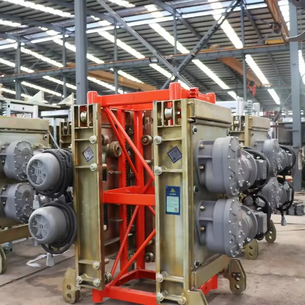 120M High SC200/200 Double Cage Building Elevator Construction Hoist