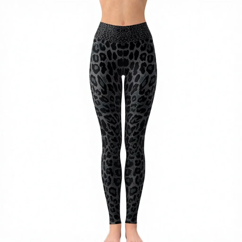 Wholesale Factory High Waisted Yoga Pants Elastic Waist Sexy for Gym Tights Printed Legg preview