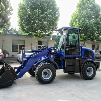 Yesbetter Best Selling Fork Loader Wheel Loader ZL10 Mini 4x4 Wheel Drive Euro V Articulated Front Loader