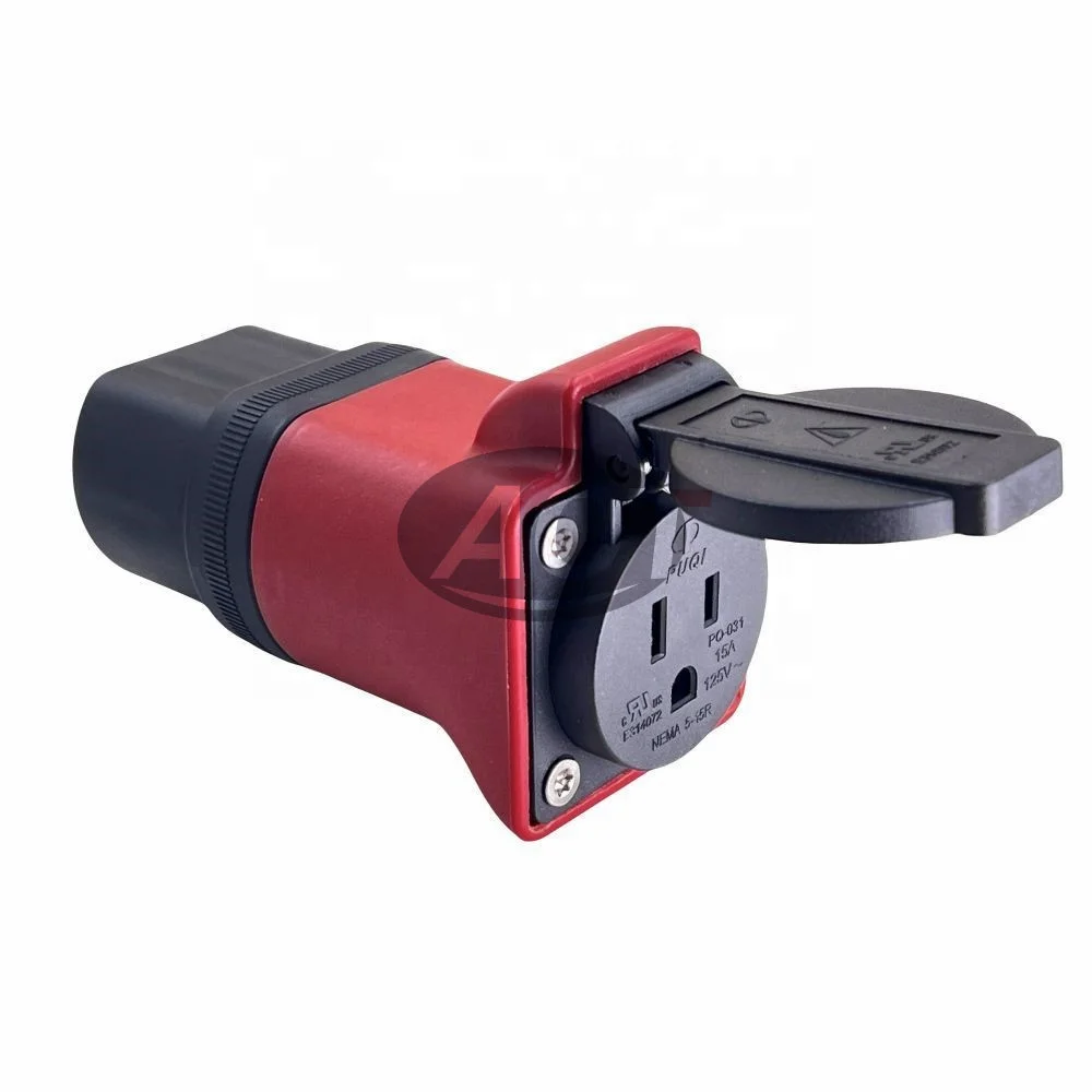 AOTAI Type2 to America 3pin Plug Adapter EV Adapter Type 2 male to Type B AC Charger eBike Scooter