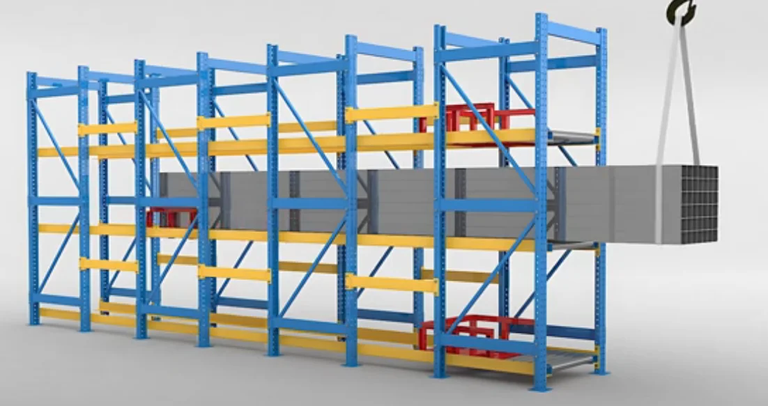 Goh Rodsin Racking Steel Heavy Duty Long Material Shelving Racking Honeycomb Rack with ...