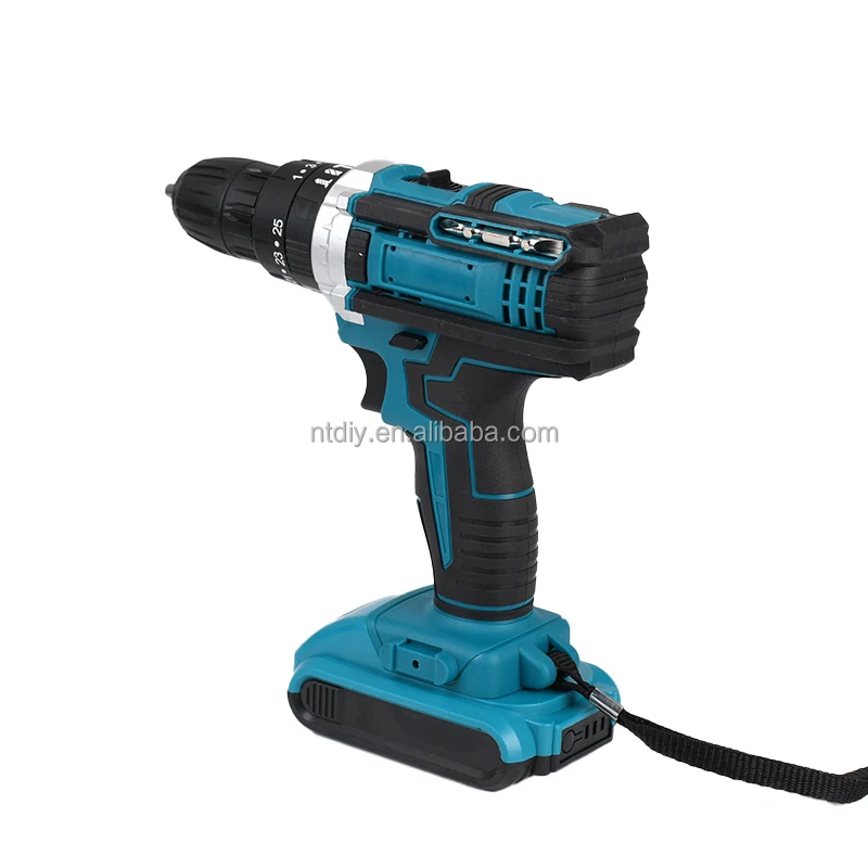 2025 Factory Direct Sales Custom 21volt Lithium Battery Cordless Hammer Drill Multifunctional Power Tools Hot Sale