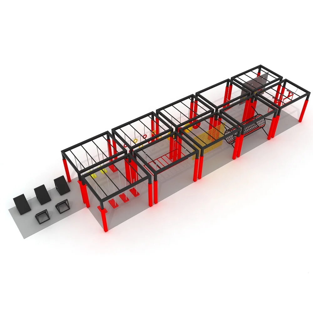 Small Kids Have Physical Training Indoor Ninja Warrior| Alibaba.com