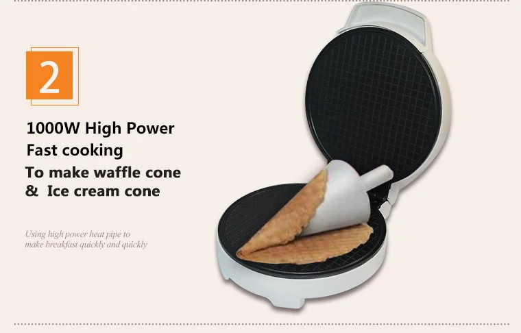 Electric Crispy Egg Roll Maker Omelet Sandwich Iron Crepe Baking Pan Waffle Pancake Oven