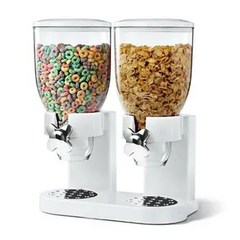 Hot selling Custom logo Wholesale Customized Plastic Candy Grain Nuts Bulk Dry Food Rice Cereal Dispenser