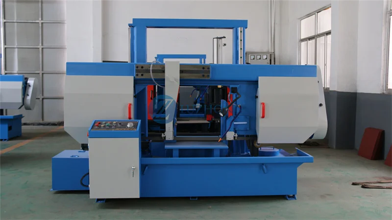 Linear Rails Horizontal Metal Band Sawing Machine GB4250 Cutting Band Saw Machine
