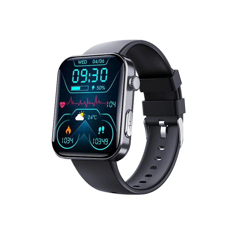 Advanced BT Smart Watch with ECG Appraisal&Body Fat Analysis,Health Manager for Blood Glucose Uric Acid Trends,2.10" IPS Screen