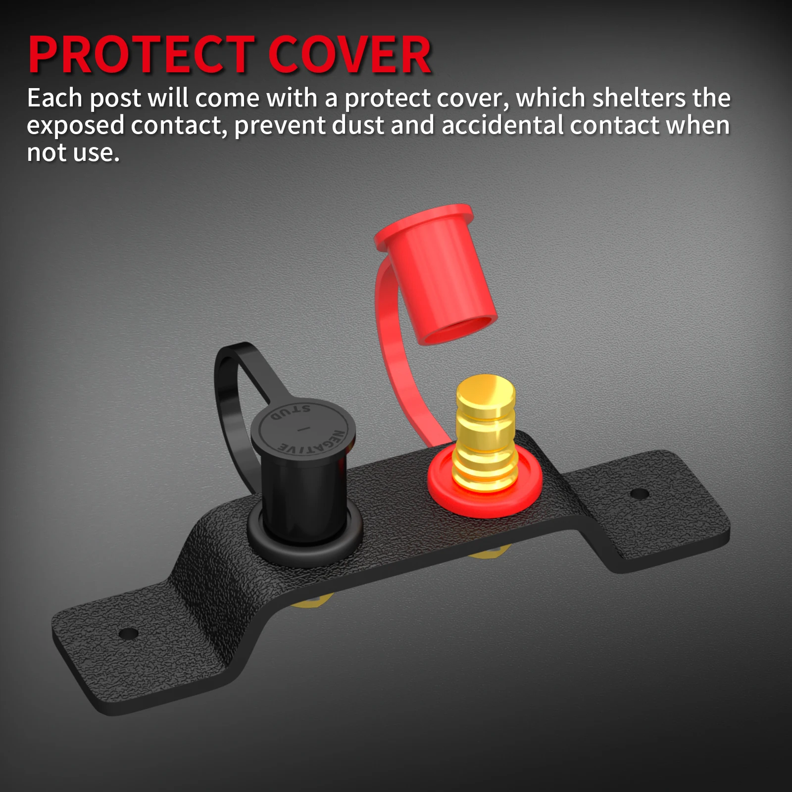 HCBJ-01 Battery Jump Post, Briidea Battery Remote Charging Tool Jumper Terminals Relocation Q 608555 10 thumbnail image