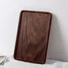 ถาดไม้ Walnut ขนาดเล็ก มีหูหิ้ว 30*20*2ซม
