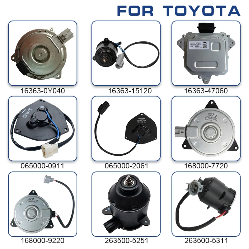 パーツ US 2013-2019 Toyota 86 BRZ FR-S Passenger Right Cooling Fan Motor OEM