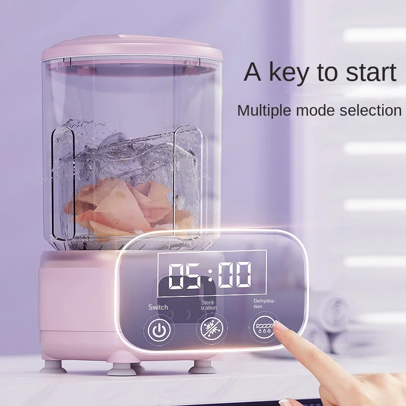 New Style Automatic Eluting Integrated USB Battery Mini Portable All-In-One Washer/Dryer aperçu 3
