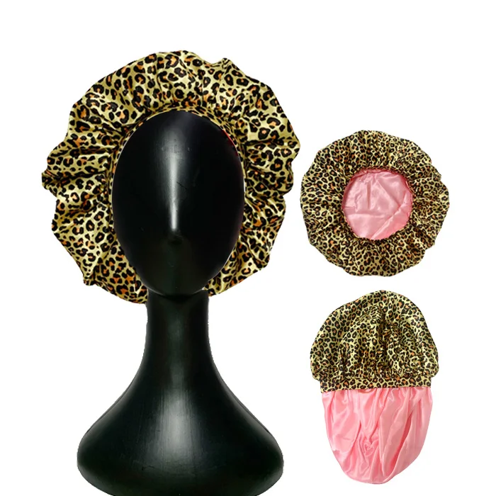 Maxsun популярный двухслойный Роскошный дизайнерский капот атласная шелковая шапочка для