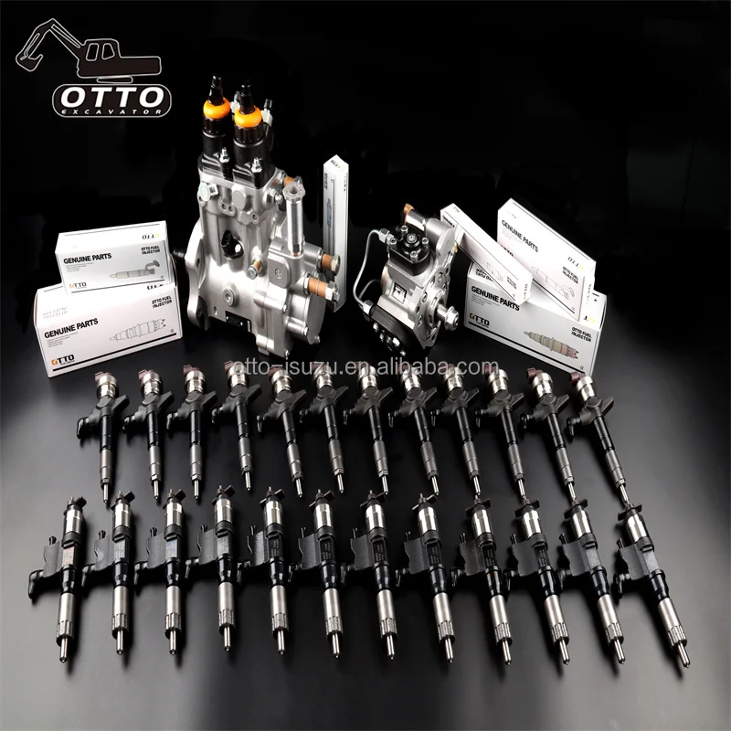 OTTO TCM Injector Nozzle Assembly 8-97022097-0  8970220970 diesel Fuel Injector for Isuzu 6BD1 Engine Injector