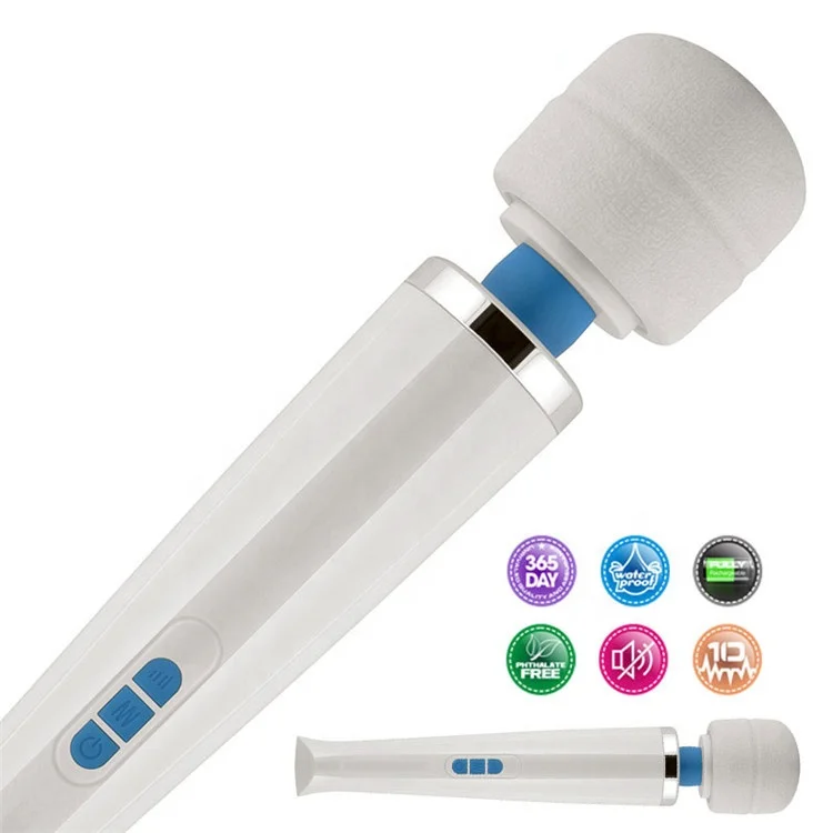 dual vibrating massager target Aura Wand Massager - 20 vibration modes & 8 intensity levels main image 0