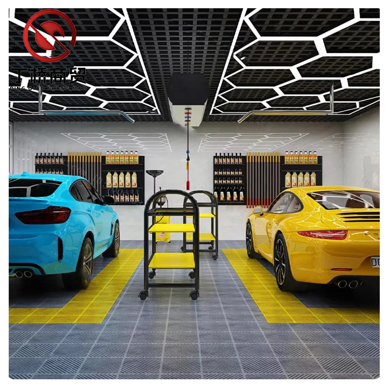Customized Design Interlocking Garage Floor Mats Economical Plastic Floor Tile for Car Parking Outdoor
